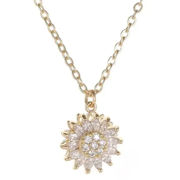 Sunflower Necklace